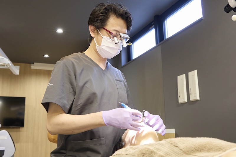 精密根管治療で歯を守る