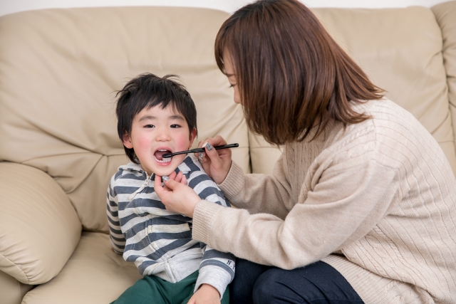 お子さんの予防