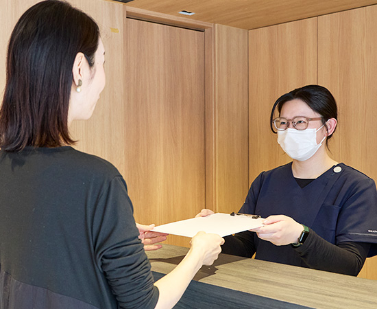 初めて来院される方へ伝えたいことは？